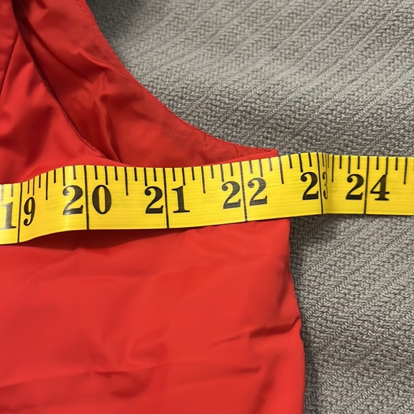 Coldwater Creek Goose Feather Vest Red Large puffy quilted vest  warm casual - Picture 10 of 15